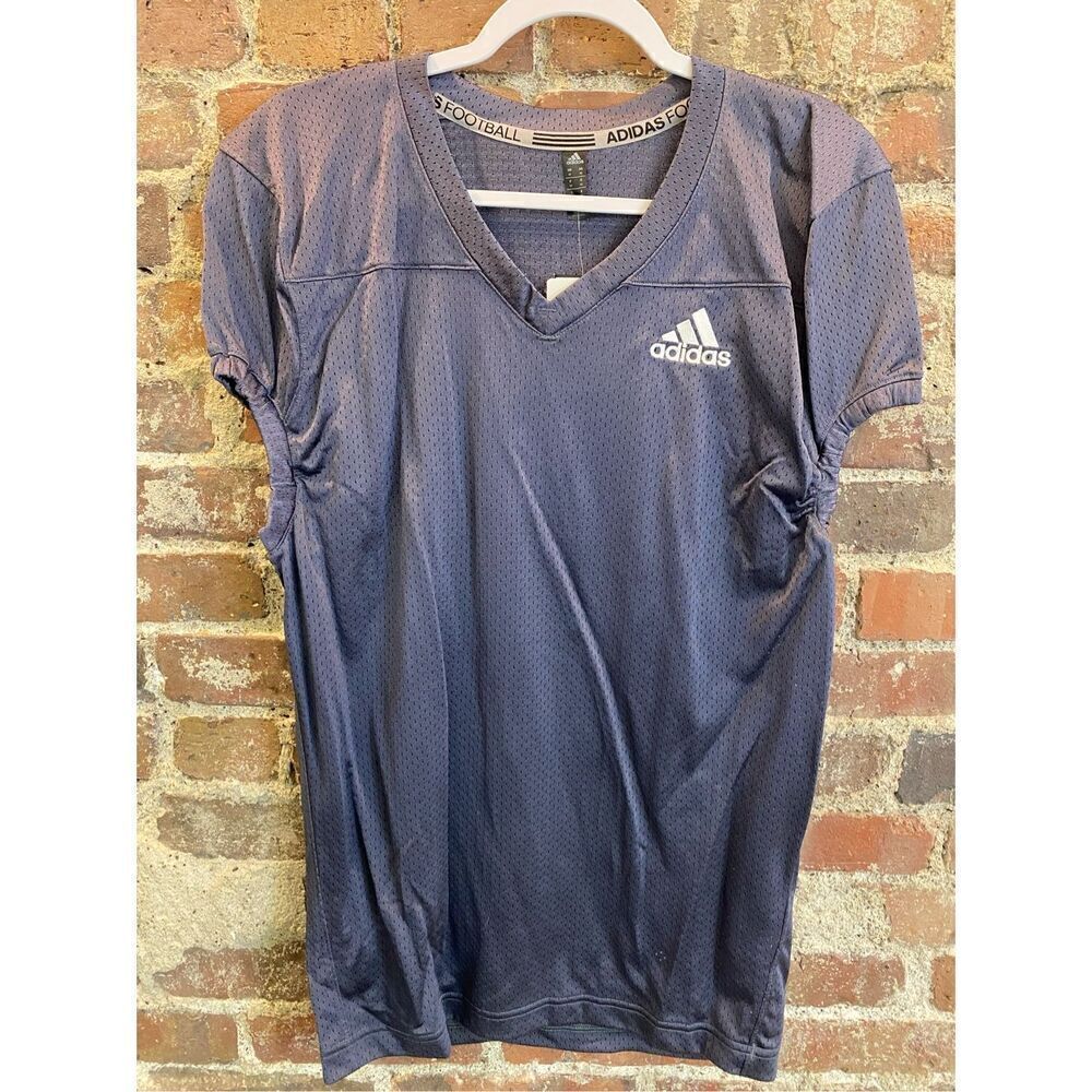 NWT Adidas Onyx/White Football Practice Jersey Size M